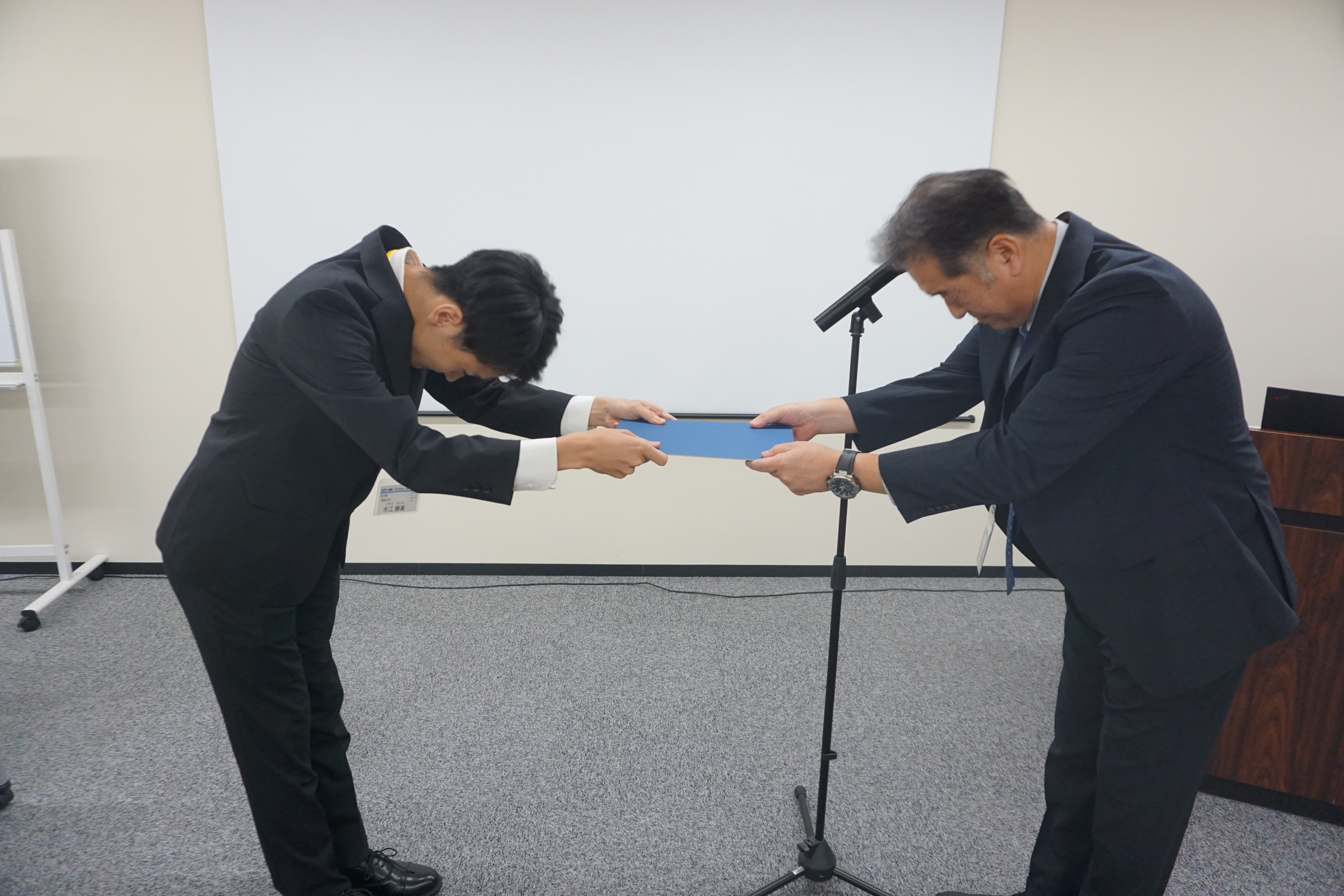 内定式①
