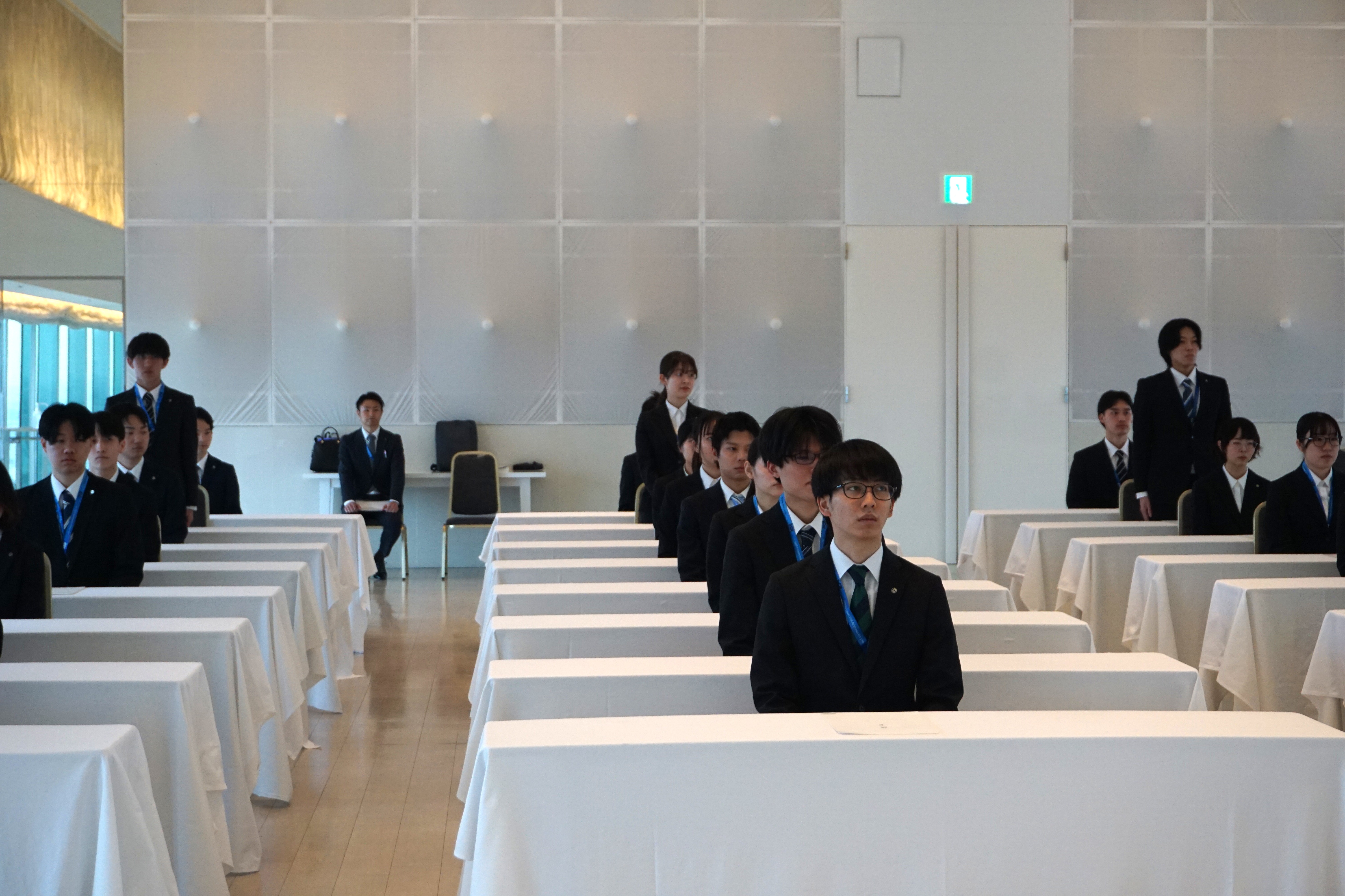 入社式2