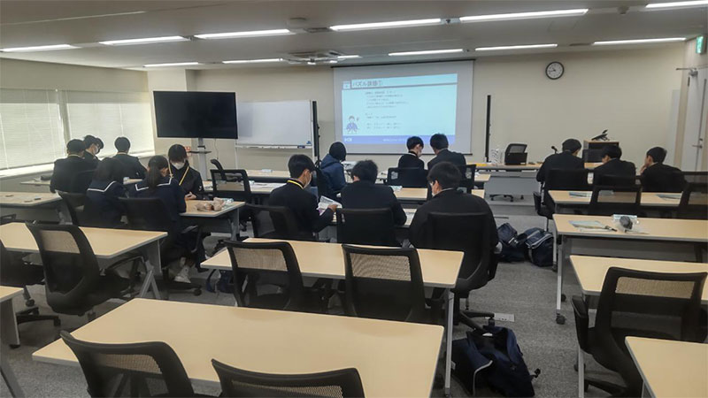 富木島中学校2.20